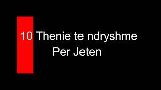 Thenie per jeten