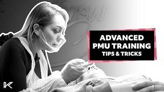 Advanced PMU Training: Hair Stroke Brows | How To Pre Draw | Danielle Hicks at the Brow Cult