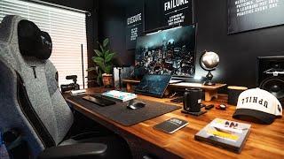 My DREAM Home Office Ikea Desk Setup Tour