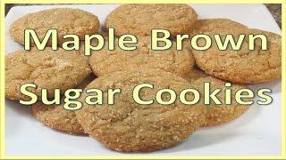 Maple Brown Sugar Cookies!