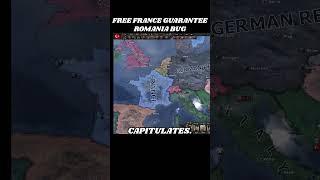The "Free France Guarantees Romania" Bug! | Hearts of Iron 4