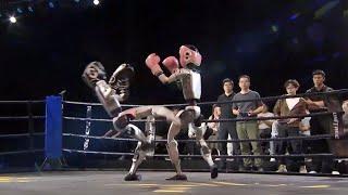 Unitree G1 Battles: World's First Humanoid Robot Boxing Championship in CHINA!