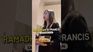 Ramadhan In France Sahur Edition With Husband #couplevlog #shorts #mixedmarriage #lifeabroad