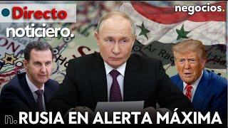 NOTICIERO: Rusia en alerta máxima tras la caída de Assad, Zelensky amenaza y Trump habla con Xi