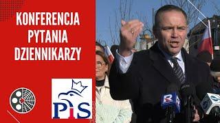 K. Nawrocki: pytania dziennikarzy [urlopy, apartamenty, atak na kobiety, Kaczyński, RARS]