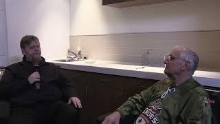 The late Retired CWO Jim Cumyn HHC Toronto 2015 interview by Reginald Argue