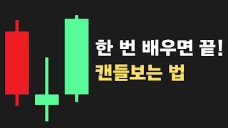 한번 배우면 끝! 캔들보는 방법