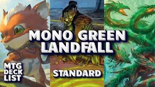 Mossborn Hydra Is a Powerful Card! Foundations Standard Mono Green Landfall MTG Arena