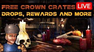 Drop! Free Halloween Rewards, Trick or Treat Crown Crates and More