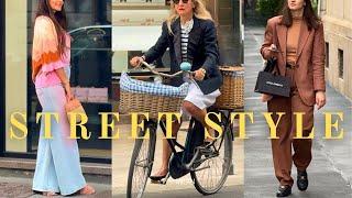 Italian Street Style 2024•Chic & Fabulous•Spring Outfit Inspiration•Elevate Your Style