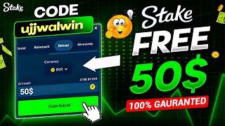 Claim Free $50 On Stake Now | How to Claim Free $50 on stake | Stake Promo Code 2024