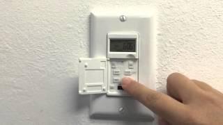 Setup Guide | In-Wall Programmable Digital Timer Switch | Enerlites HET01