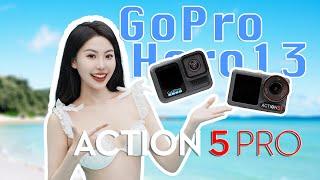 谁是真Pro？大疆DJI Action5 Pro VS GoPro Hero13：运动相机年度对决