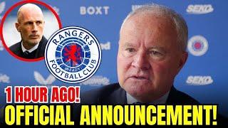 SHOCK ANNOUNCEMENT: CLEMENT SACKED as Rangers BOSS | rangers fc news