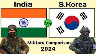 India vs South Korea Military Power Comparison 2024| South Korea vs India Millitary Power 2024