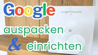 Unboxing & Einrichtung des Google TV Streamet 4K – Mein Fazit!