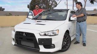 2015 Mitsubishi Lancer Evolution X Final Edition Test Drive Video Review