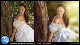 Photoshop CC Tutorial - Change Background Fantasy Photo Effect Editing