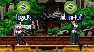 FT5 @kof98: diego_PE (BR) vs Jubileu-Kof (BR) [King of Fighters 98 Fightcade] Sep 29