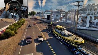 Special Transport - Pilot Boat | American Truck Simulator | Logitech G29 Gameplay