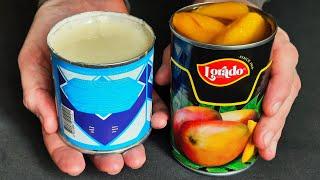 Beat condensed milk with mango! The best no-bake dessert! Delicious dessert