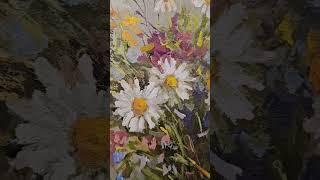 Будет полевых цветов #картинамаслом #живопись #цветы #искусство #oilpainting
