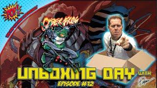 UNBOXING CYBERFROG  BLOODHONEY LINE ART VARIANTS | All Cap Comics | Unboxing Day With Billy Tucci