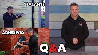 Sealants and Adhesives - Questions and Answers