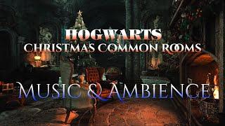 Harry Potter Christmas Common Rooms | Hogwarts Legacy Music and Ambience