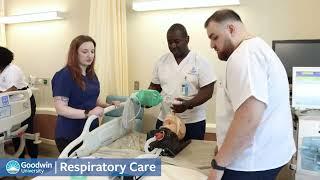 Become a Respiratory Therapist at Goodwin University!