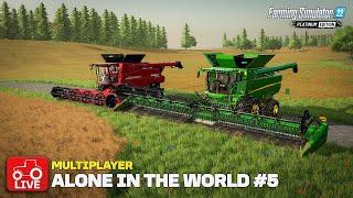 LIVE! HARVESTING OUR CROPS!! Farming Simulator 22 [FS22] Live Stream