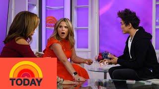 Hoda and Jenna shocked on "The Today Show" // Shin Lim