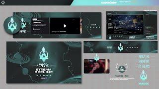 ОФОРМЛЕНИЕ TWITCH / YOUTUBE ◈ АНИМАЦИЯ ОПОВЕЩЕНИЙ НА СТРИМЕ | 22 #Shorts