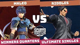 Scuffed World Tour Winners Quarters - Mkleo (Byleth, Marth) Vs. Riddles (Kazuya) Smash Ultimate-SSBU