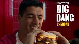 ¡BIG BANG CHEDDAR!  Luis Suárez conquistó una hamburguesa de otro planeta ‍