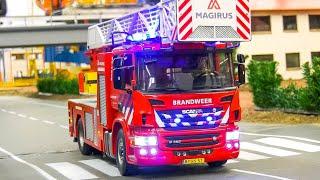 UNIQUE RC FIRE TRUCK COLLECTION!! RC FIRE TRUCKS, RC RESCUE OPERATIONS, RC POLICE CAR, RC AMBULANCE