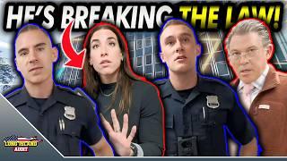 County Clerk Calls Police To  REMOVE Journalist Over Non Existent Law!