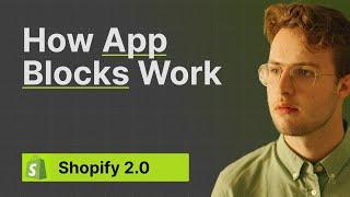 How app blocks work in Shopify