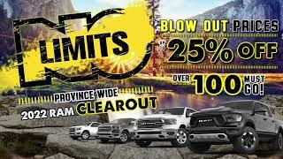 No Limits Province Wide RAM Clearance | Maple Ridge Chrysler Dodge Jeep RAM