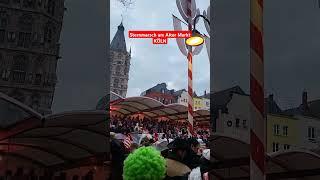 Sternmarsch KÖLN 2025 am Alter Markt #köln #karneval