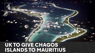 UK to hand Chagos Islands to Mauritius after decades long dispute