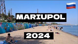 BEACHES OF NEW RUSSIAN MARIUPOL