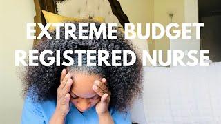 HOW MUCH I MAKE AS A REGISTERED NURSE| My actual paycheck| EXTREME BUDGET W/ME| MY RN PAYCHECK 