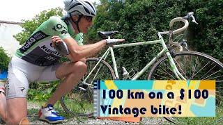 100 km on a $100 vintage bike - bikeforums Clunker Challenge!