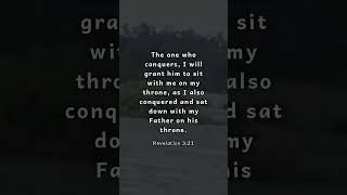 Revelation 3:21. By Grace we are overcomers. #Grace #overcome