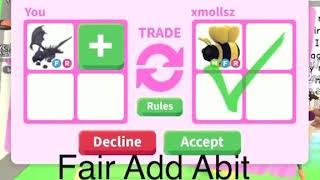 WHAT PEOPLE TRADE FOR FLY RIDE SHADOW DRAGON IN ADOPT ME!