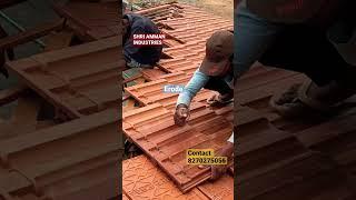 Tile fittings clay tile #clayroofing #fabrication #roofing #roofingcontractors #rooftiles #welding