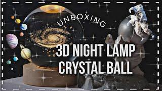 Unboxing 3D Night Lamp Crystal Ball | Its MarLah