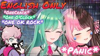 Beni Cute Engrish, While Hinano Mental Breakdown...【Vspo Eng sub│Vspo Funny Moments】