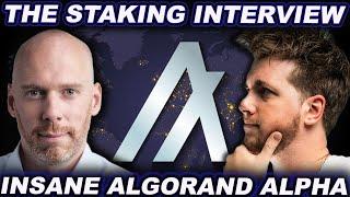 The Staking Interview (INSANE ALGORAND ALPHA)